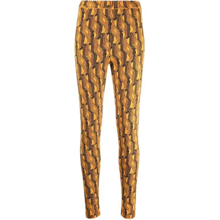 PRADA PRADA Casual Pants Women's Yellow Moderate