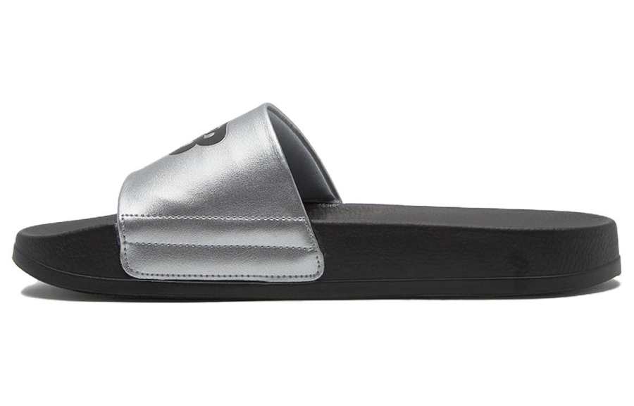 New Balance New Balance Rubber Sole Slide Slippers Unisex Silver Black