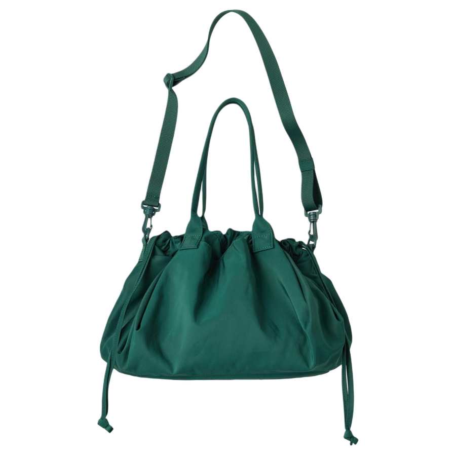 UNIQLO Polyester One Shoulder Handbag Regular Unisex Green