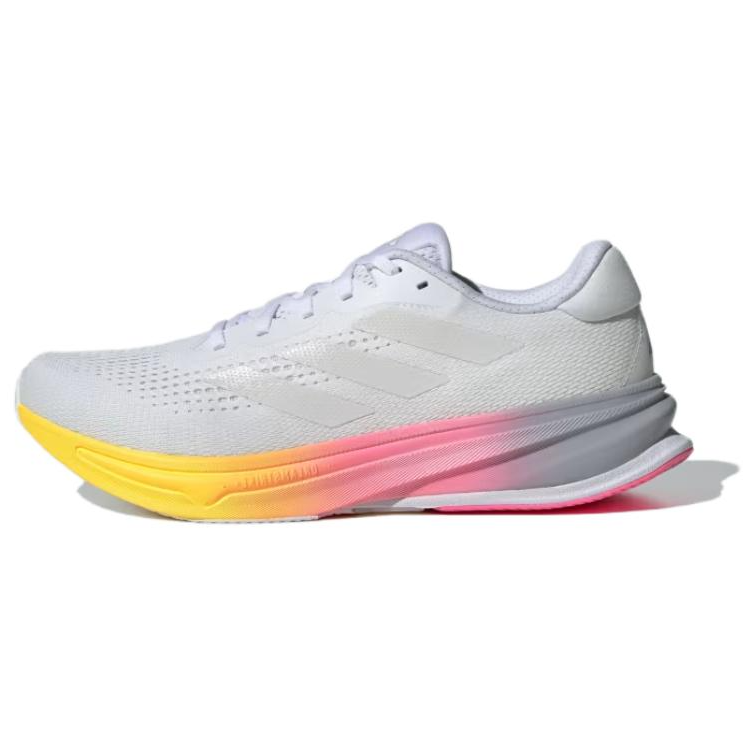 Adidas Adidas SUPERNOVA RISE Low top Running Shoes Men's White Pink Yellow