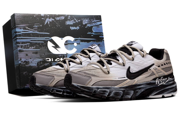 Nike Nike Initiator Mesh, Textile Abrasion Resistant Abrasion Resistant Low top Casual Running Shoes Unisex Beige Umber