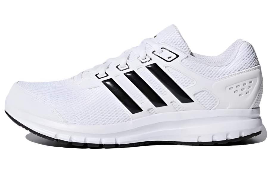 Adidas Adidas Duramo Lite Sports Abrasion Resistant Breathable Low top Running Shoes Men's White Black