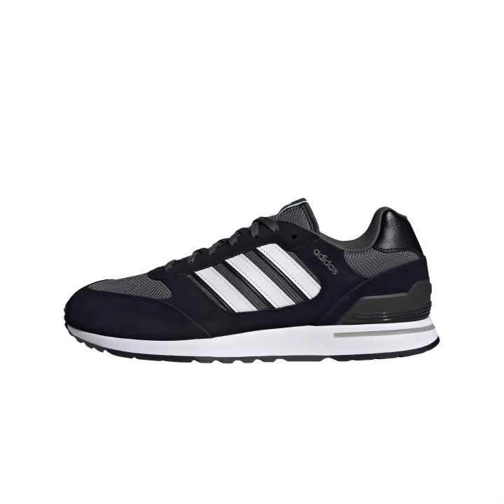 Adidas Adidas Mesh Slip Resistant Abrasion Resistant Running Shoes Unisex Black