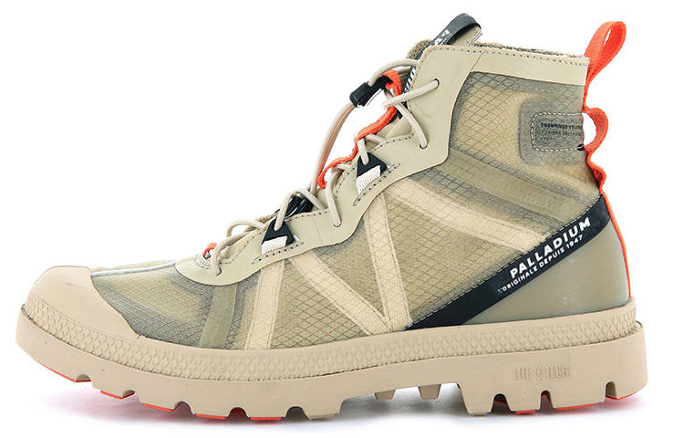 Palladium Pampa Outdoor Boots Unisex Oats Brown
