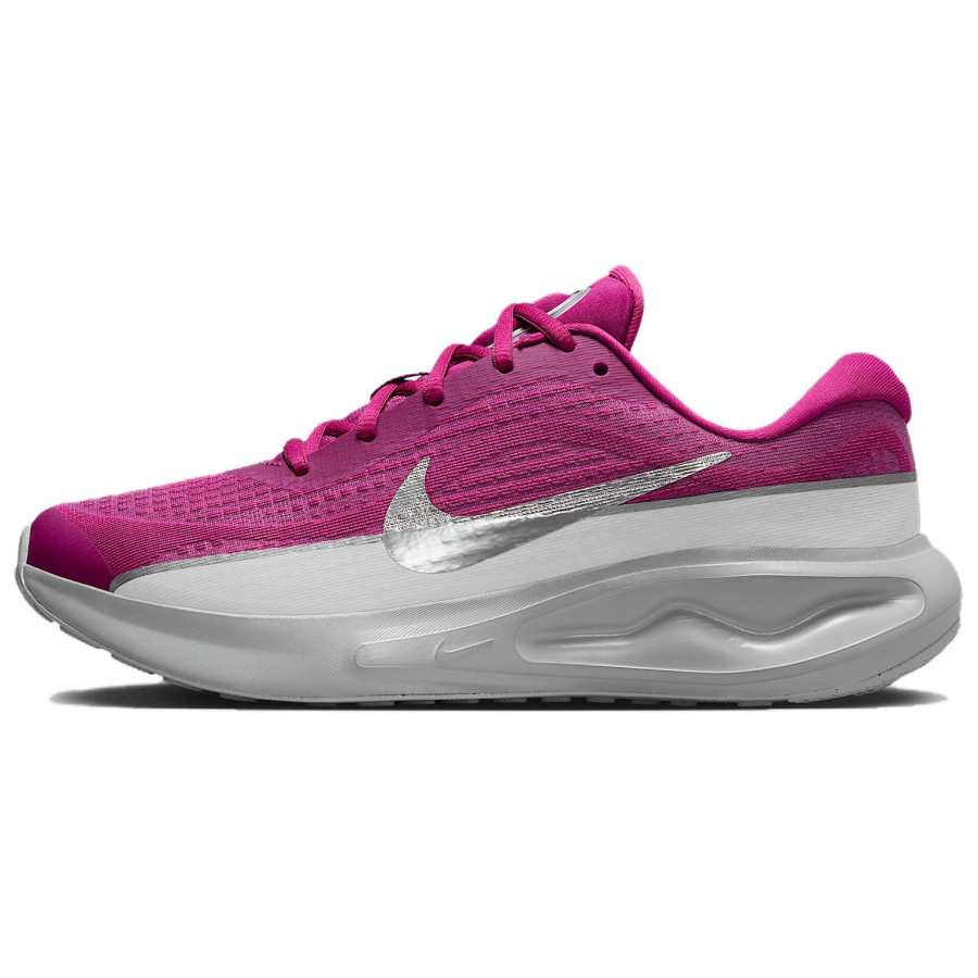 Nike Nike Journey Run Slip Resistant Abrasion Resistant Low top Running Shoes Women's Purple Gray Silver