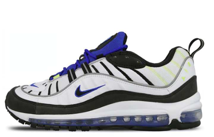 Nike Nike Air Max 98 White Black Racer Blue