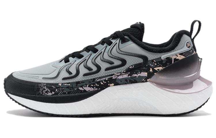 XTEP Wind And Fire 27 Cushioning Slip Resistant Low top Running Shoes Women's Black