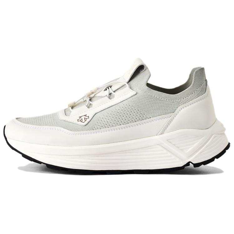 DESCENTE Dualis Slip Resistant Abrasion Resistant Low top Casual Shoes Men's White