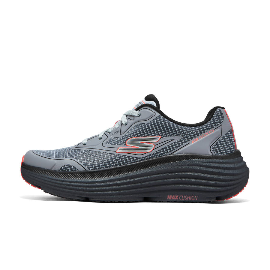 Skechers Sport Cushioning Abrasion Resistant Low top Casual Running Shoes Men's Gray