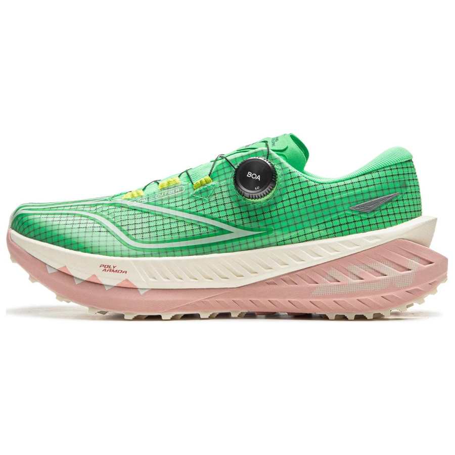 Li-Ning Li Ning Luo PRO V2 Synthetic Leather Low top Running Shoes Men's Green