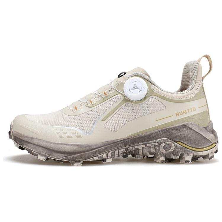 HUMTTO Cushioning Slip Resistant Cushioning Slip Resistant Low top Trail Running Shoes Women's Beige
