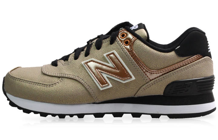 New Balance New Balance 574 Black/Gold Women's