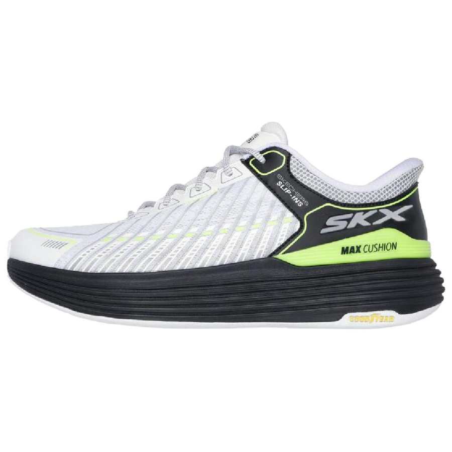 Skechers Max Cushioning Low top Running Shoes Men's White Black