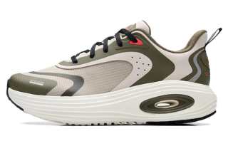 Sprandi Running Shoes Men's Low Top Ironman Gray/Dry Pine Green