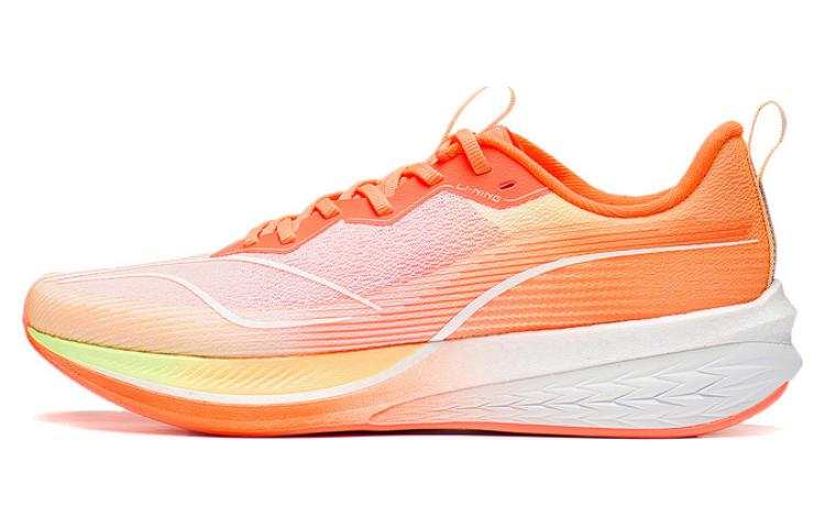 Li-Ning Li Ning Red Hare 6 Pro Cushioning, Wear Resistant Low top Casual Running Shoes Men's Orange