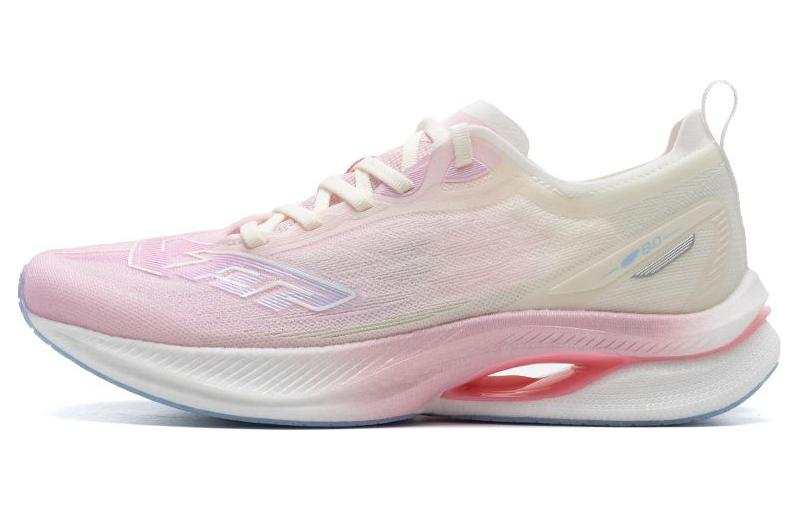 XTEP Zhilin 8.0 MAX Slip Resistant Abrasion Resistant Low top Running Shoes Women's Pink White