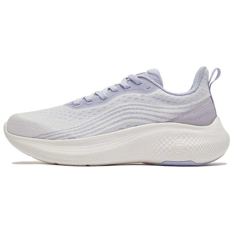 361° Slip Resistant Abrasion Resistant Low top Casual Running Shoes Women's White Purple