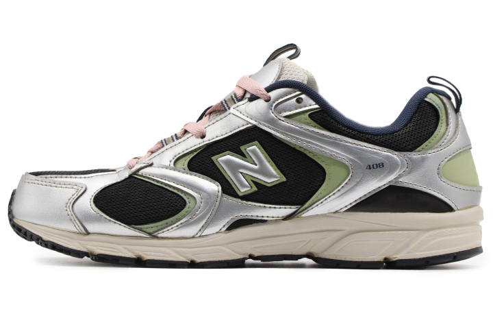 New Balance New Balance 408 Textile, Leather Slip Resistant, Abrasion Resistant, Height Increasing Low top Casual Running Shoes