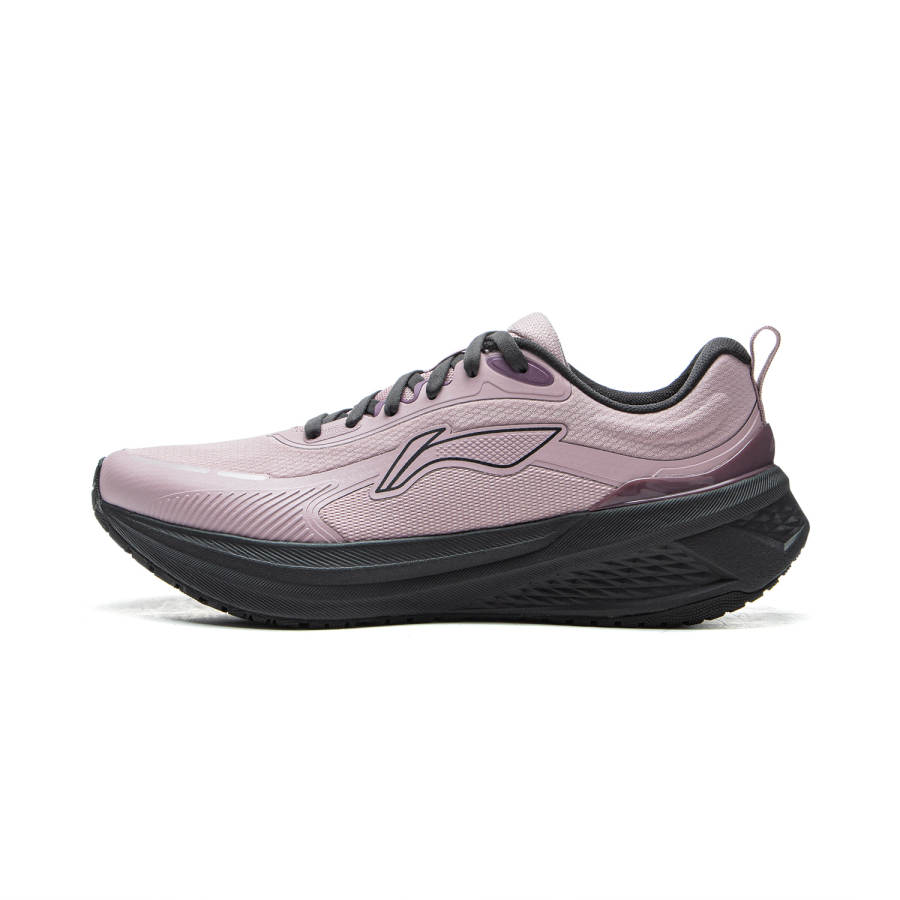 Li-Ning Li Ning Wuyue 3.0 Protective Edition Running Shoes Women's Low Top Ink Gray Purple