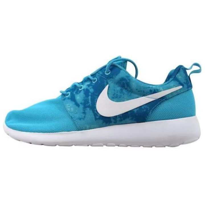 Nike Nike Rosherun Print Clearwater/White Dark Electric Blue Women's