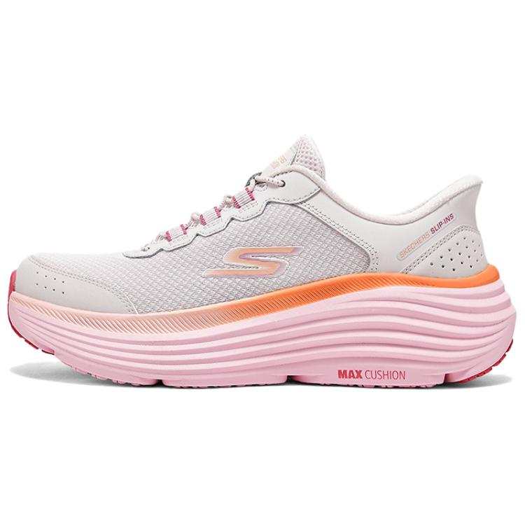 Skechers Slip Ins Abrasion Resistant Abrasion Resistant Low top Casual City Commuting Running Shoes Women's Pink