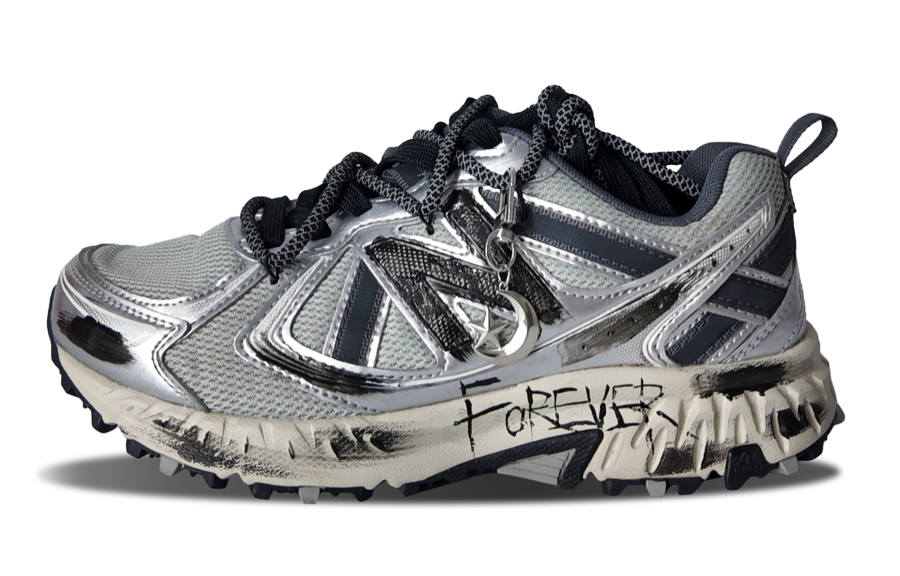 New Balance New Balance NB 410 V5 Abrasion Resistant Low top Running Shoes Unisex Silver