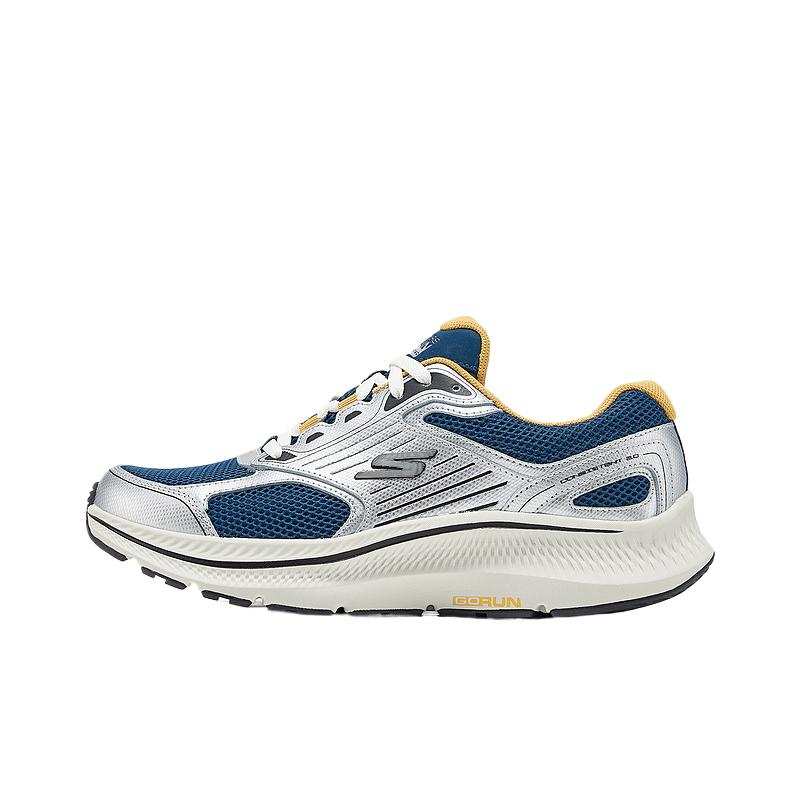 Skechers MEN'S GO Comfortable Cushioning Low top Running Shoes Men's Marine Blue