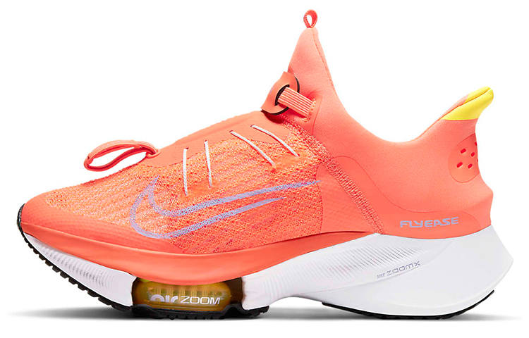 Nike Nike Air Zoom Tempo Next% Fabric Cushioning, Wear Resistant Low top Running Shoes Women's Orange