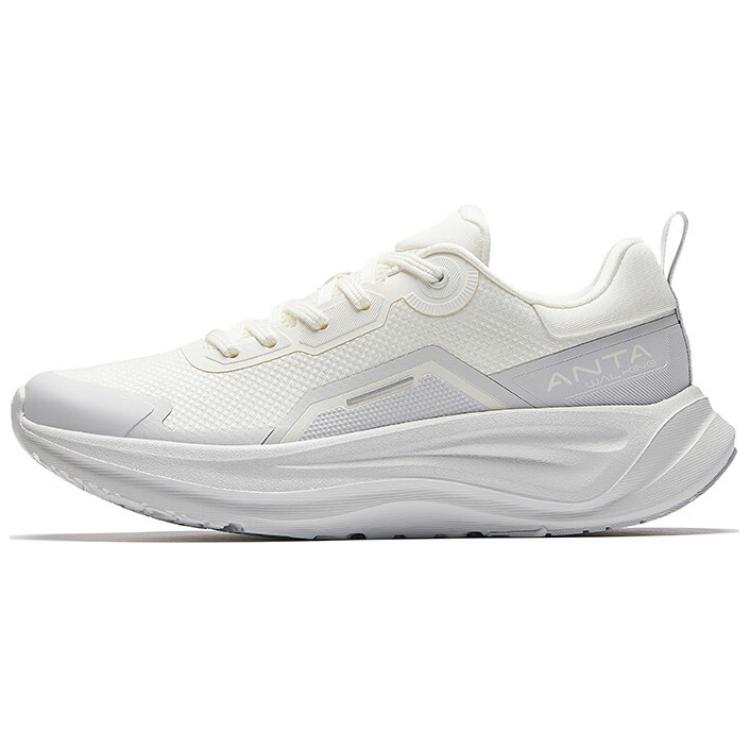 Anta Le Dao Cushioning Lightweight Low top Casual Running Shoes Women's White Gray