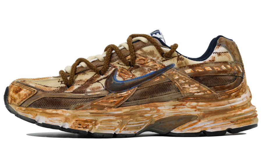 Nike Nike Initiator Cushioning Breathable Support Low top Running Shoes Men's Earth Yellow