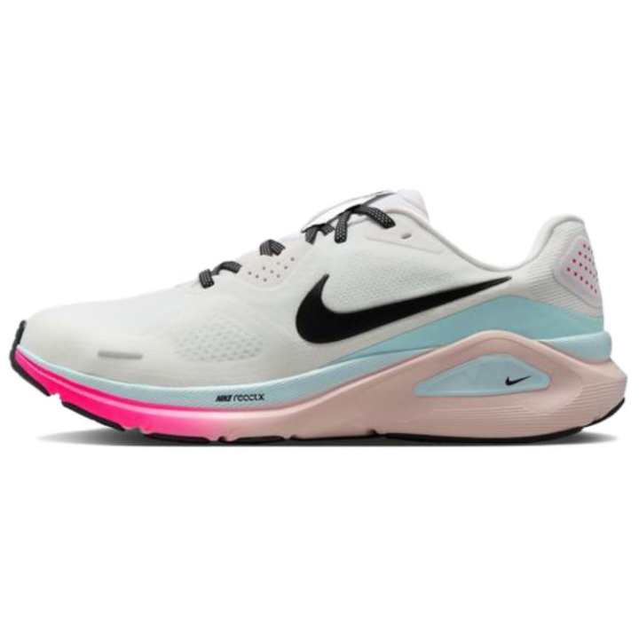 Nike Nike Structure 26 Slip Resistant Abrasion Resistant Low top Casual Running Shoes Unisex White Black