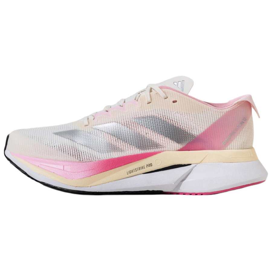 Adidas Adidas Adizero Boston 12 'Chalk White Clear Pink'