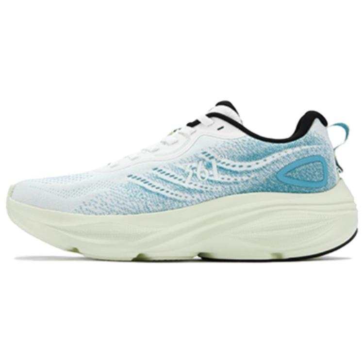 361° Nebula Cushioning Breathable Lightweight Low top Casual Running Shoes Men's White Blue