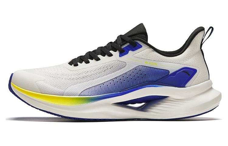 Anta Mesh Low top Running Shoes Men's White Blue Black