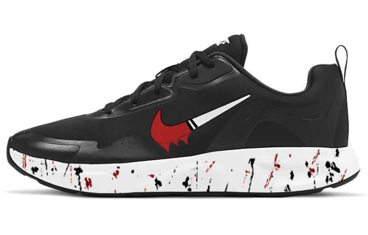 Nike Nike Wearallday Fabric Cushioning Slip Resistant Abrasion Resistant Lightweight Low top Marathon Running Shoes Men's