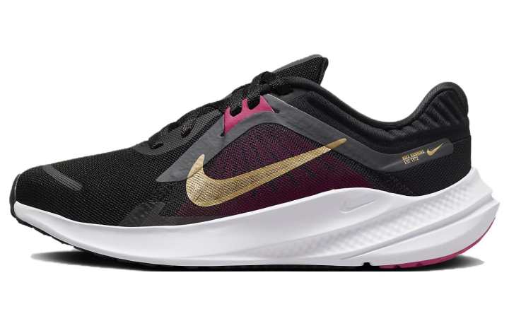 Nike Nike Quest 5 'Black Dark Smoke Grey Fireberry Metallic Gold' Women's