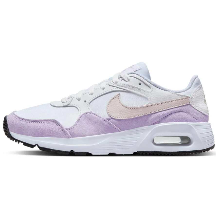 Nike Nike Air Max SC Trendy Abrasion Resistant Abrasion Resistant Low top Running Shoes Women's White Purple