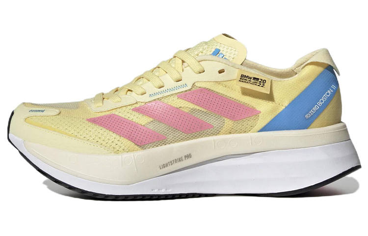 Adidas Adidas Adizero Boston 11 Berlin 'Yellow Bliss Pink' Women's