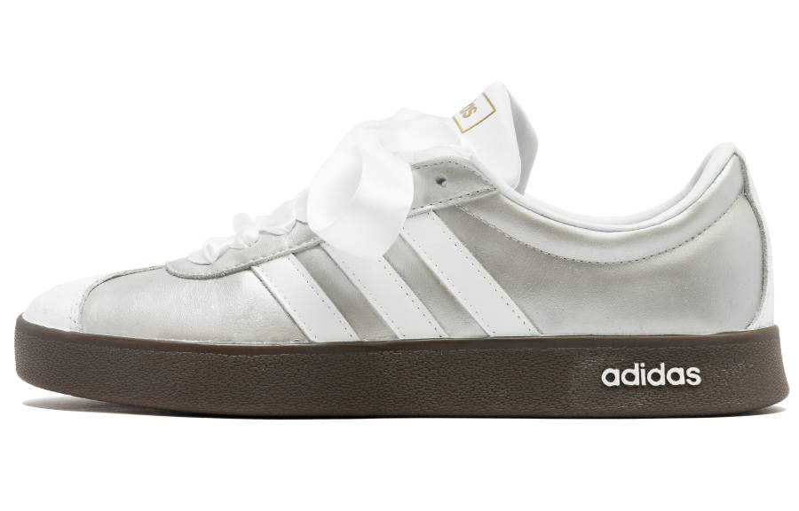 Adidas Adidas VL COURT 2.0 Silver Holiday Low top Skateboard Shoes Unisex Silver