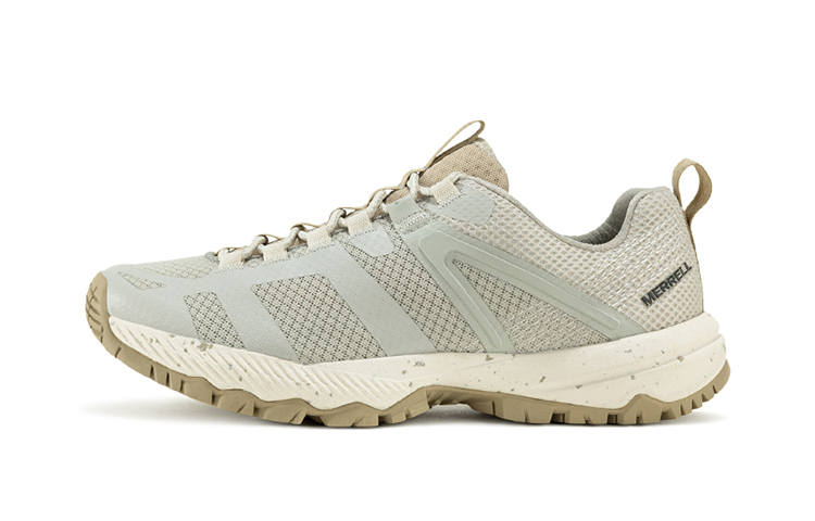 MERRELL MQM Ace Fabric Cushioning Slip Resistant Abrasion Resistant Lightweight Low top Running Shoes Men's Ecru