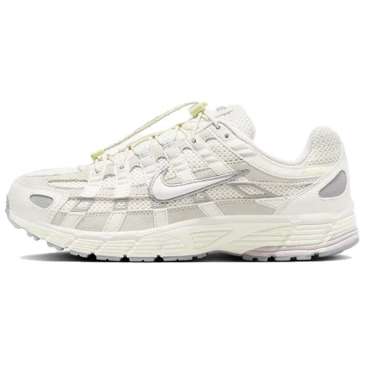 Nike Nike P 6000 Leather Low top Running Shoes Women's Beige