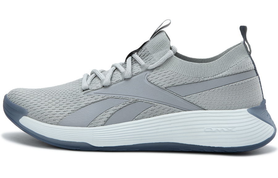 Reebok Dmx Comfort Athleisure Low top Running Shoes Men's Light Gray