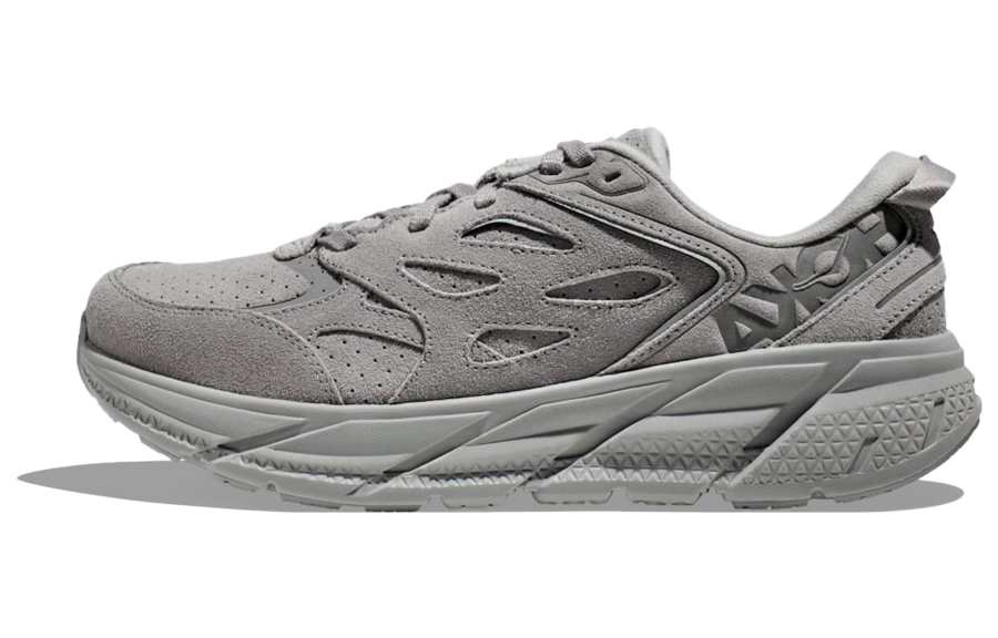 HOKA ONE ONE Clifton L Suede Limestone All Gender