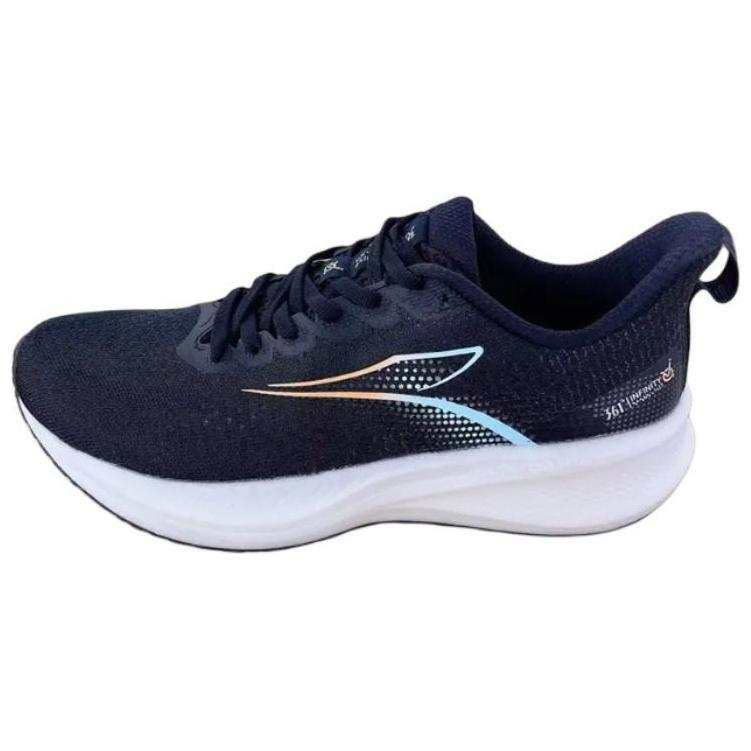 361° Cushioning Abrasion Resistant Cushioning, Wear Resistant Low top Running Shoes Men's Obsidian Black