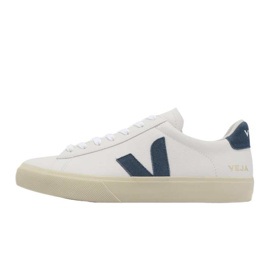 Adidas Adidas Fashion Trend Slip Resistant, Abrasion Resistant, Lightweight Coverage Mid top Casual Shoes Men's White/Blue