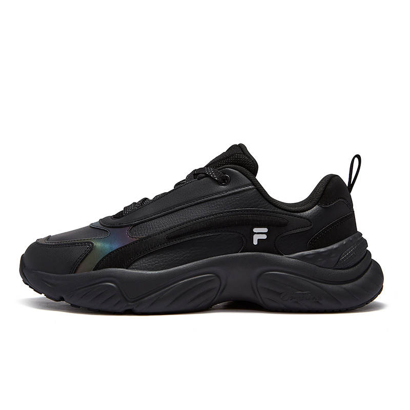 FILA FUSION Conch D Low top Running Shoes Men's Black