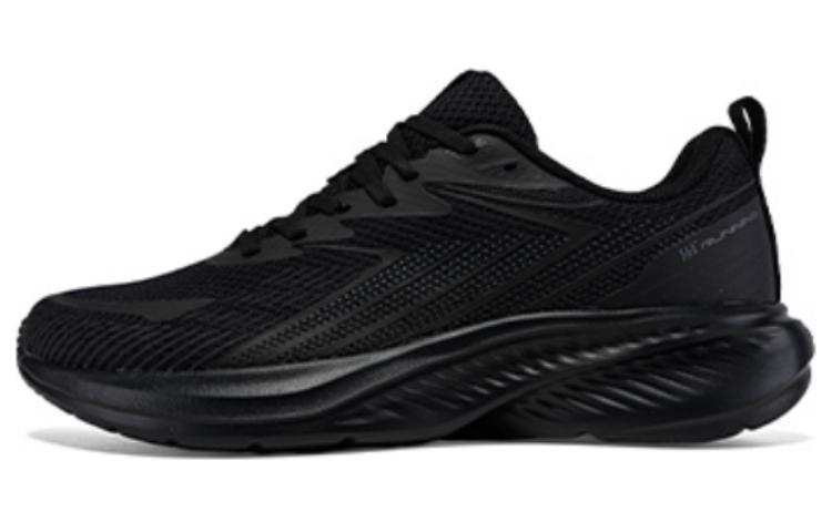 361° Wear resistant And Lightweight Low top Running Shoes Men's Black