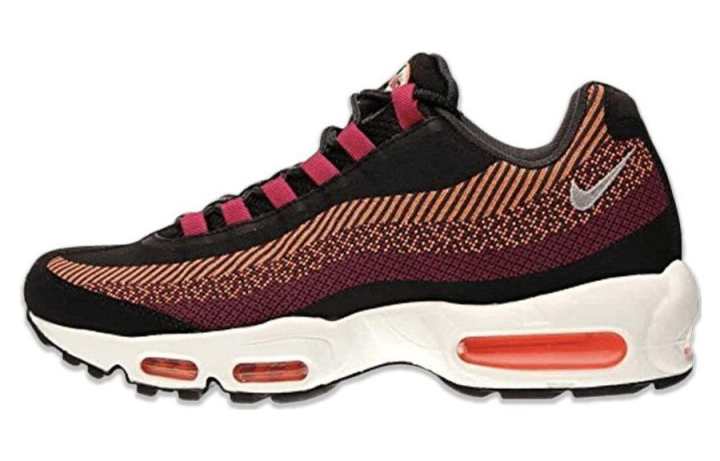 Nike Nike Air Max 95 Jcrd Black/Metallic Silver Anthracite Total Orange