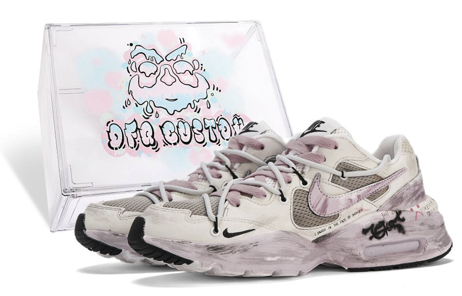 Nike Nike Air Max Fusion Fabric Slip Resistant, Abrasion Resistant, Lightweight Low top Running Shoes Women's