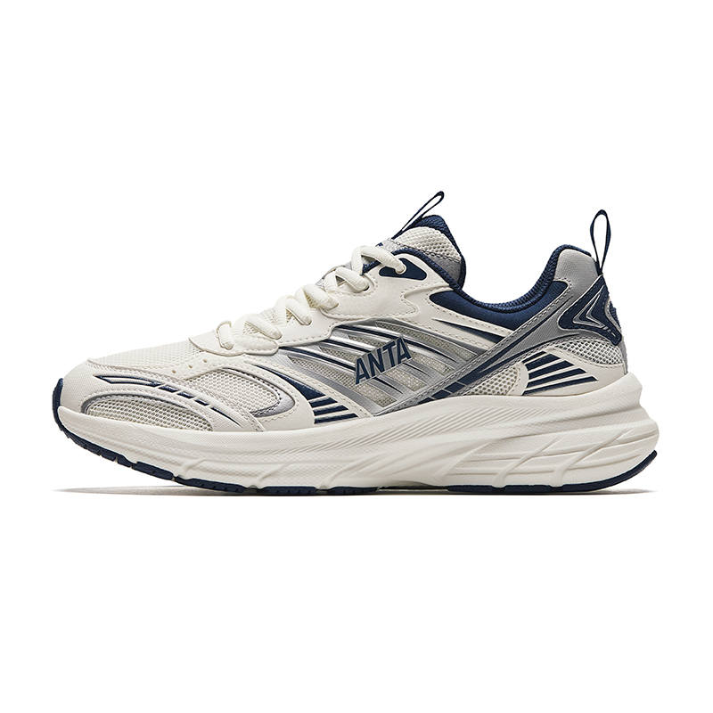 Anta Light year Cushioning Slip Resistant Breathable Height Increasing Low top Casual Running Shoes Men's